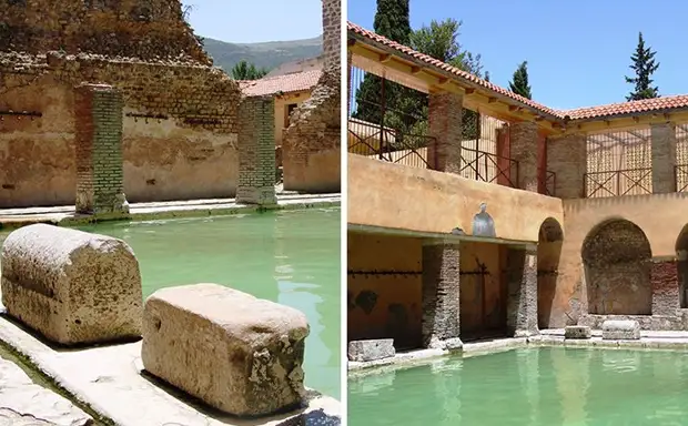 Римские бани в Алжире, построенные 2000 лет назад, используются до сих пор