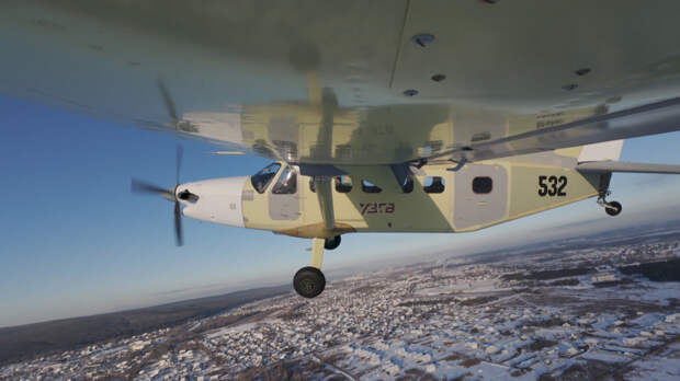 Самолет «Байкал» с российским двигателем и винтом совершил первый полет