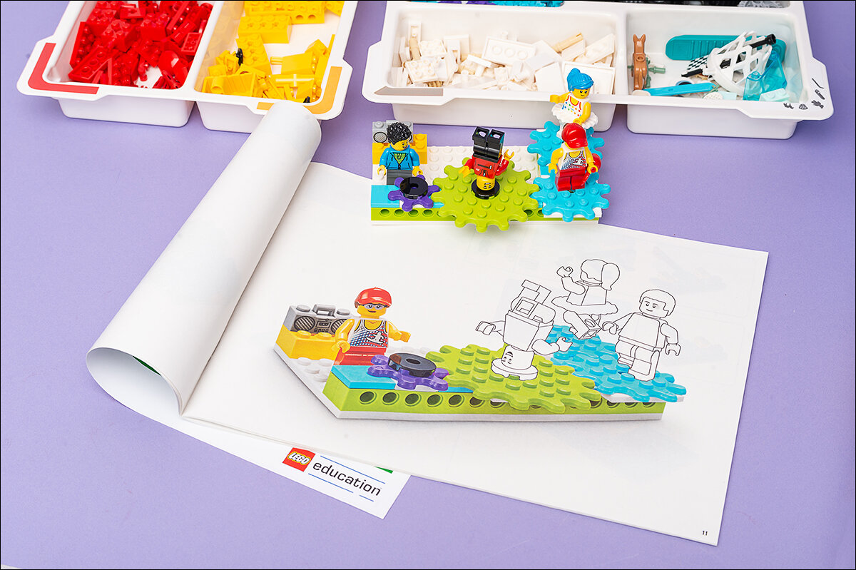 Как обеспечить научный подход? Фотообзор нового конструкторского решения lego® Education BricQ Motion 45401
