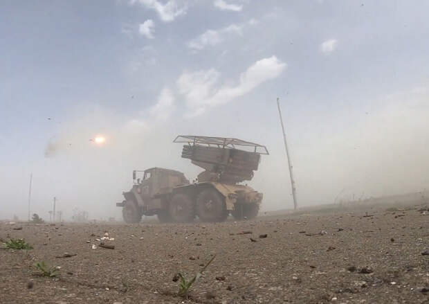Район сосредоточения живой силы и технику ВСУ поразили артиллеристы группировки войск «Центр» на авдеевском направлении