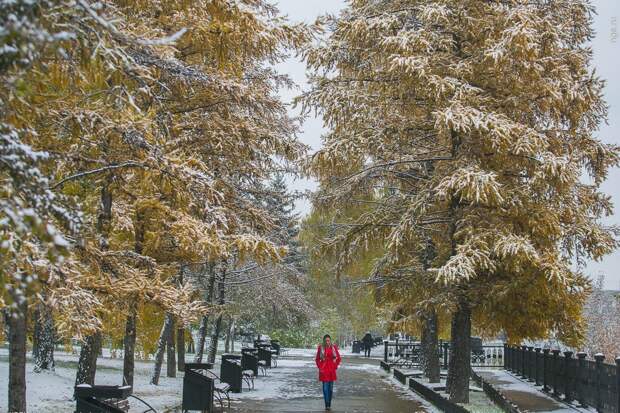 Красноярск В Октябре Фото