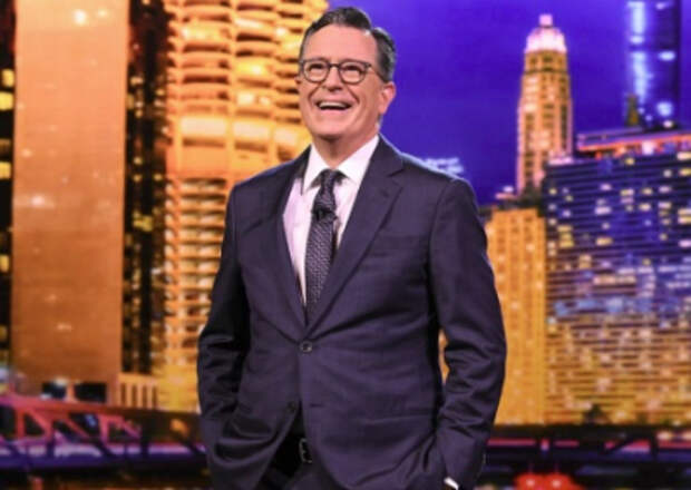 В американском шоу The Late Show показали карту Украины без Крыма В американском шоу The Late Show показали карту Украины без Крыма