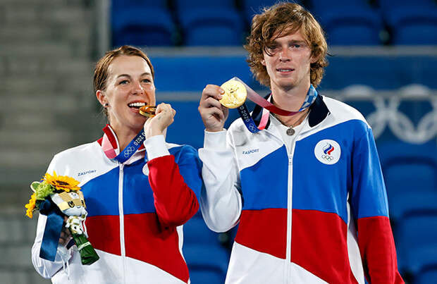 Золото, четыре серебра и две бронзы — таков результат России на девятый соревновательный день Игр-2020