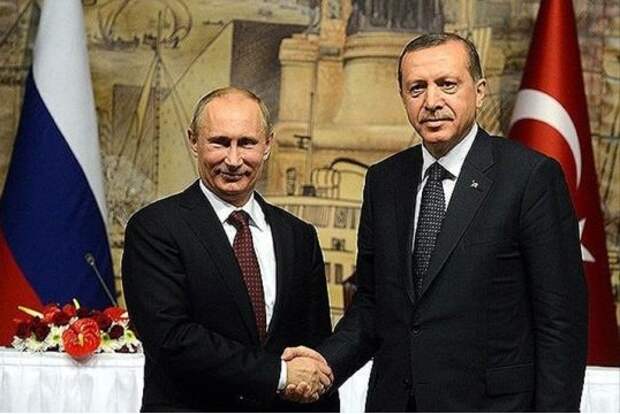 Президент РФ оказал решающую поддержку президенту Турции
