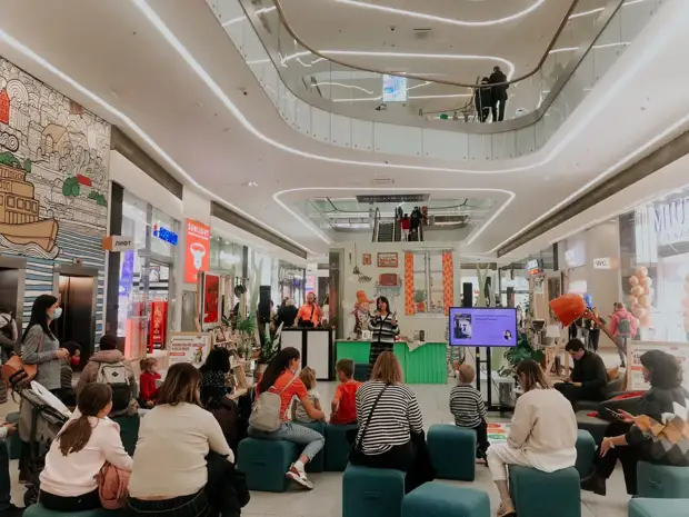 Детская программа «Четыре дня у моря» в ТРЦ «Охта Молл»