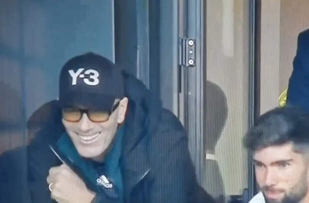 Зинедин Зидан вживую наблюдал за дебютом своего сына Луки на Кубке африканских наций