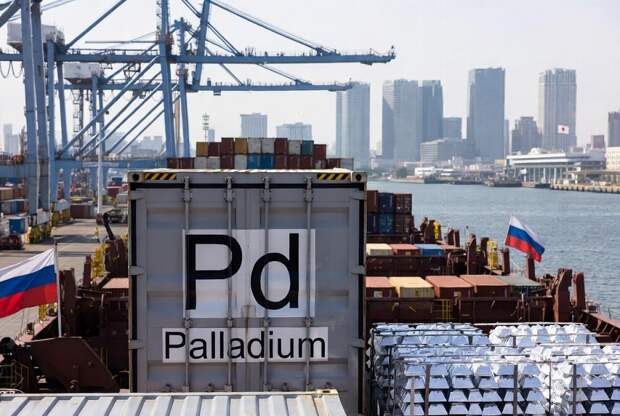 Экспорт палладия из России в Японию достиг максимума с весны 2022 года