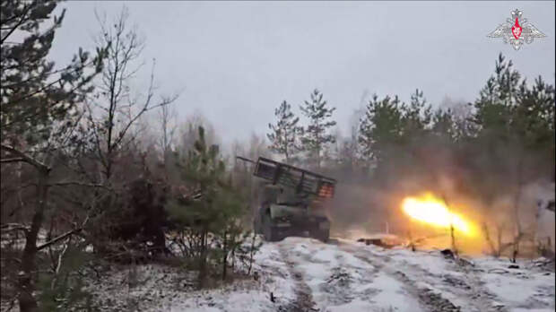 Расчеты российских «Градов» накрыли позиции ВСУ