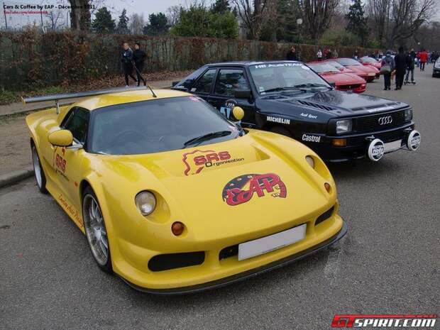 Парижская тусовка Cars & Coffee (36 фото+видео)
