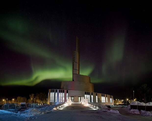 48. Собор Cathedral of the Northern Lights, Альта, Норвегия Красивые здания, архитектура, в мире, здания, интересное, красиво, подборка, фото
