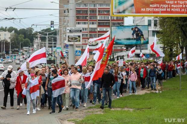 Митинг в Минске 05.09.2020