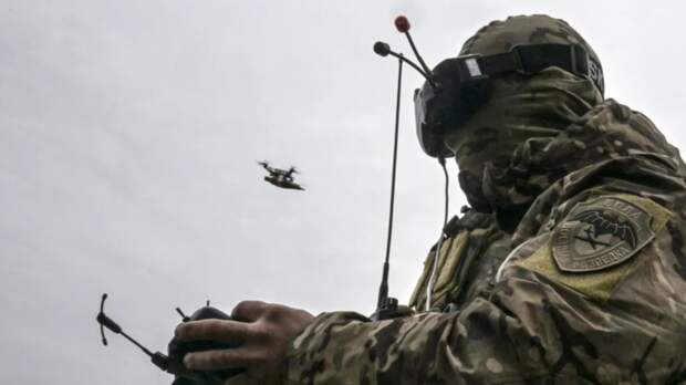 ВС России произвели налёт FPV-дронами на позиции ВСУ в Харьковской области