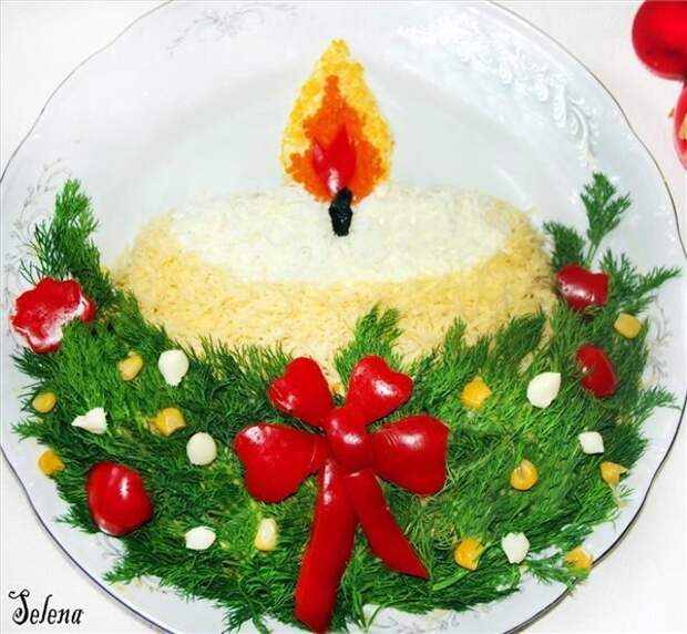 Супер красивые новогодние блюда!