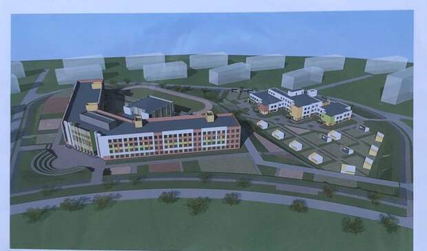 Началось строительство школы в ЖК «Новинки Смарт Сити»