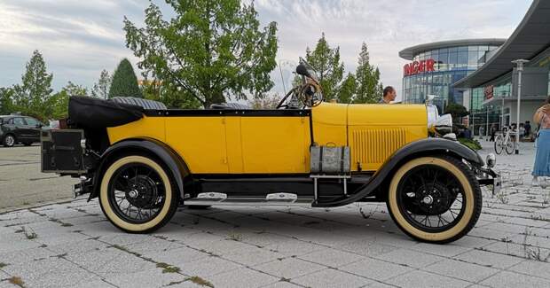 Форд модель А, кабриолет, 1928 год. Форд, Ретроавтомобиль, Длиннопост