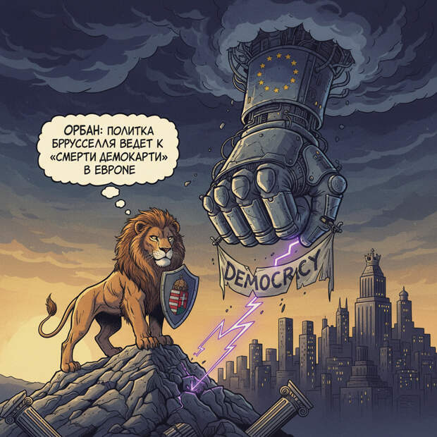Орбан объявил о смерти европейской демократии из-за Брюсселя