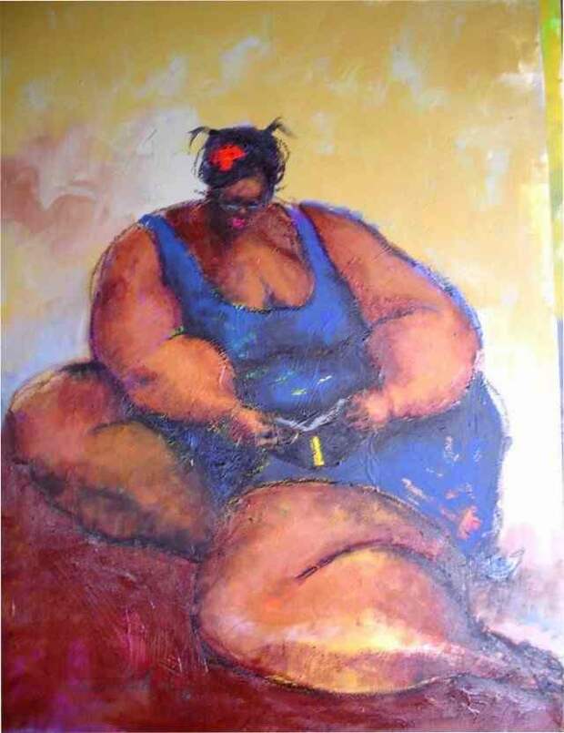 Современный нигерийский художник. Uthman O Wahaab