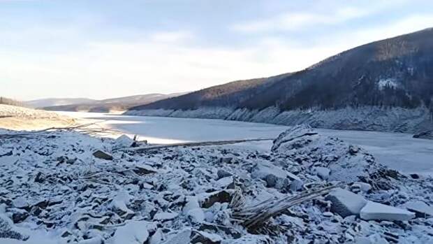 Река Бурея в Хабаровском крае (скриншот видео)