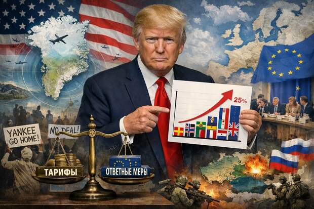 Позиции европейских друзей Украины слабеют из-за спора с Трампом за Гренландию