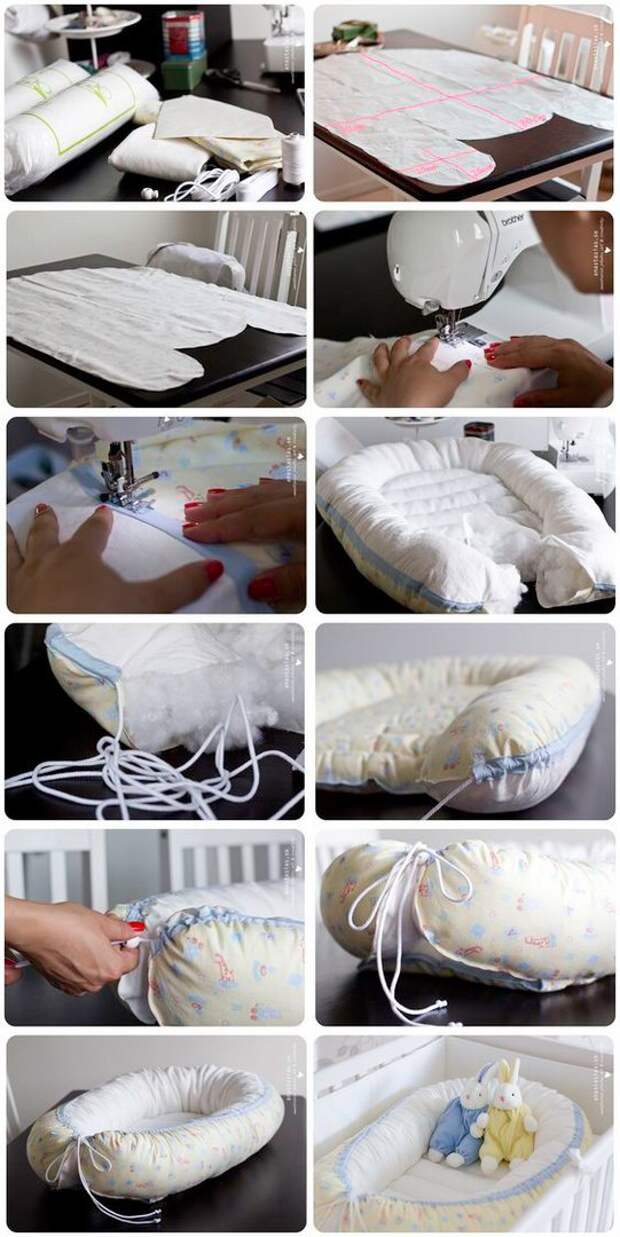 Гнездышко для малыша (Diy)