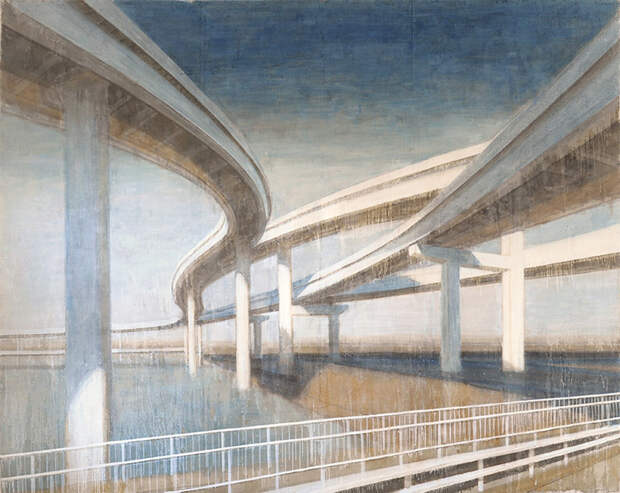 JART Gallery. Павел Отдельнов “Highway”, 2010 (холст, масло)