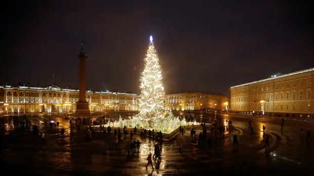 Концепцию новогоднего оформления Петербурга приурочат к 350-летию со дня рождения Петра I
