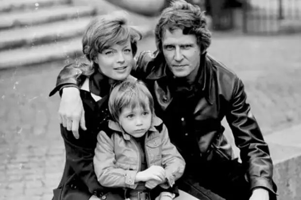 Роми Шнайдер, Гарри Мейен и их сын Давид | Фото: stories-of-success.ru