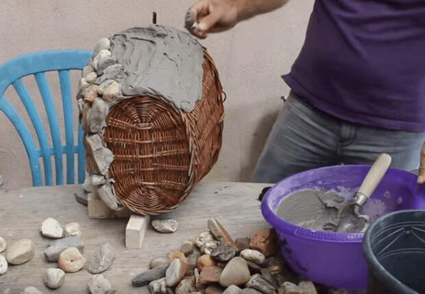 Корзинка Хозяйки Медной горы (Diy)