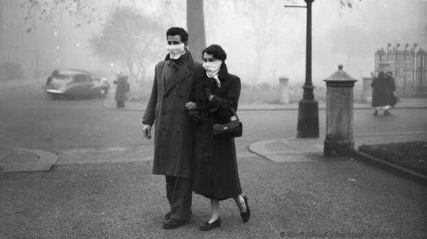 Лондонский смог 1952 года природа, человек, экологические бедствия