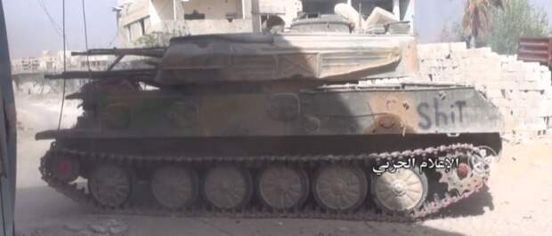 Финальный удар по котлу в Дамаске: бойцы САА готовят Т-72, БМП-2 и «Шилки»