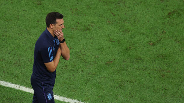 Скалони расплакался после победы Аргентины над Францией в финале ЧМ-2022