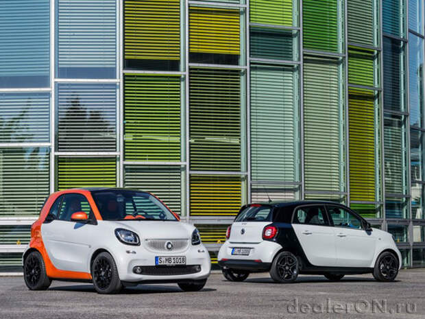 Smart Fortwo и Forfour 2015 / Смарт Форту и Форфор 2015
