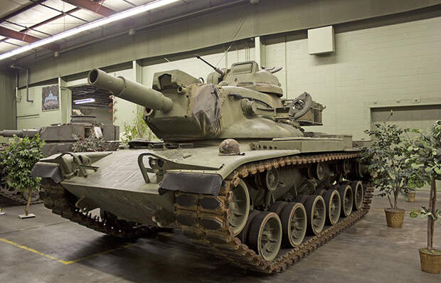 Танк США «Звездолёт» M60A2 – странный даже для американцев