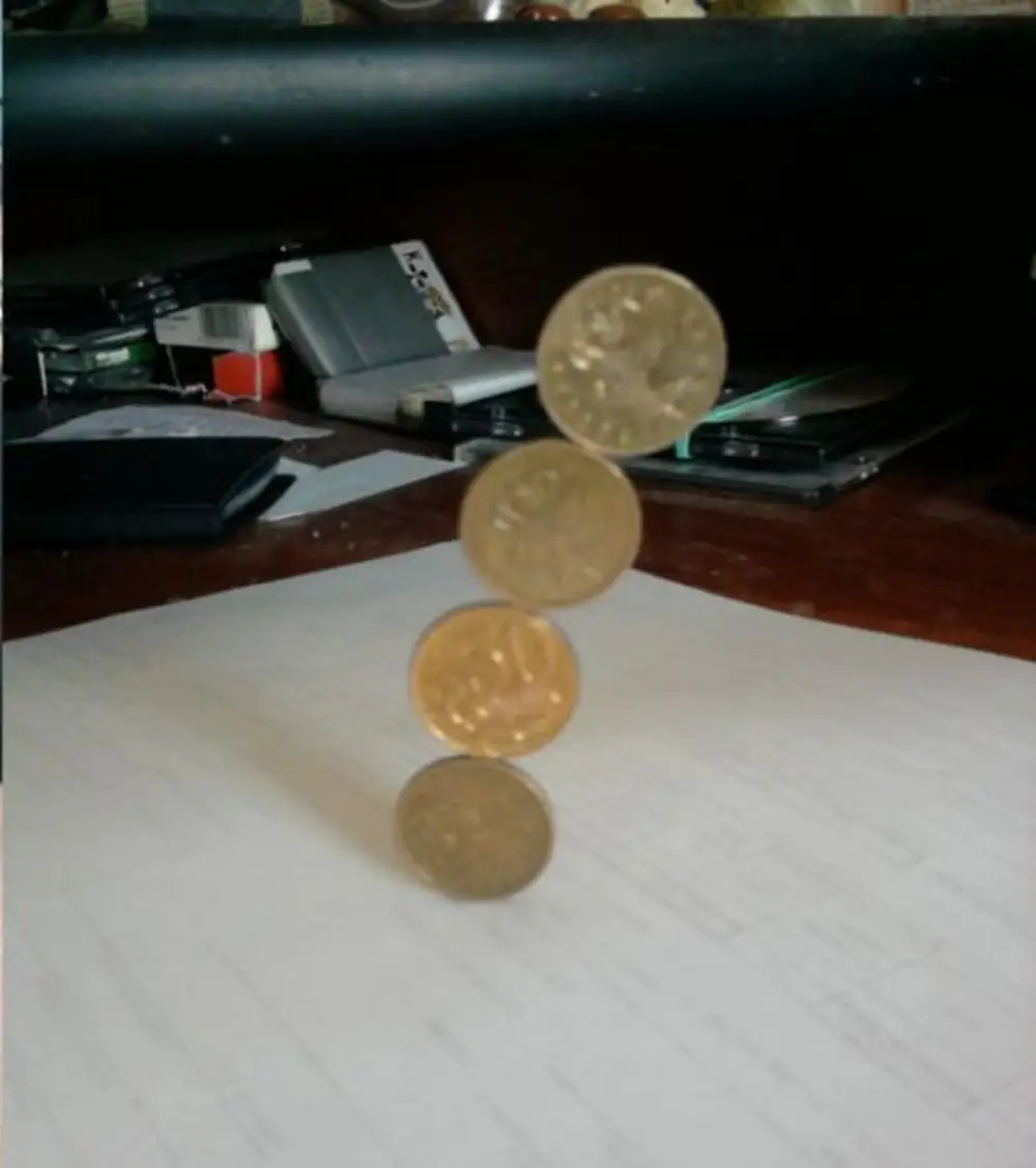 Фокусы с 4 монетами