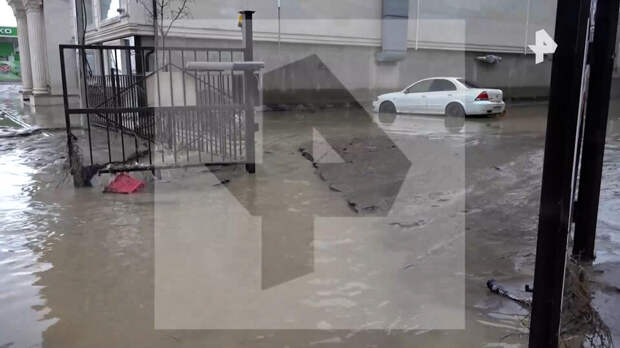 Цокольные этажи домов затоплены из-за ливней в Дагестане