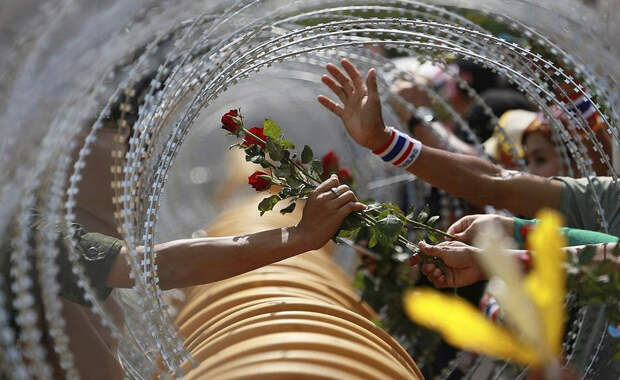 compassionoverviolence06 30 фотопримеров человеческого сострадания во время акций протеста