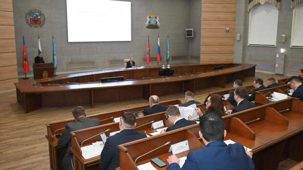 В мэрии Барнаула обсудили меры подготовки к весеннему паводку