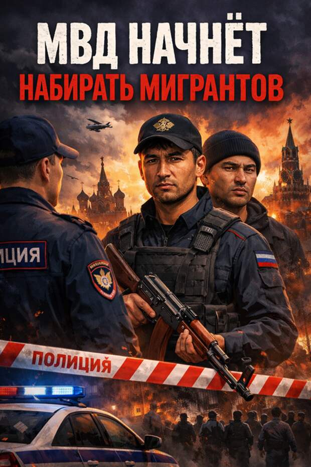 Мигранты в погонах. Колокольцев предлагает массово набирать в полицейские мигрантов. Русских теперь уже официально будут ставить на колени?