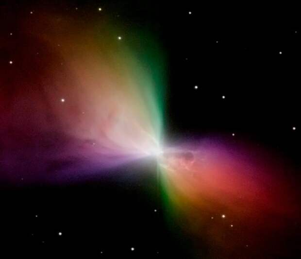 Туманность Бумеранг. Снимок телескопа «Хаббл» Фото: NASA