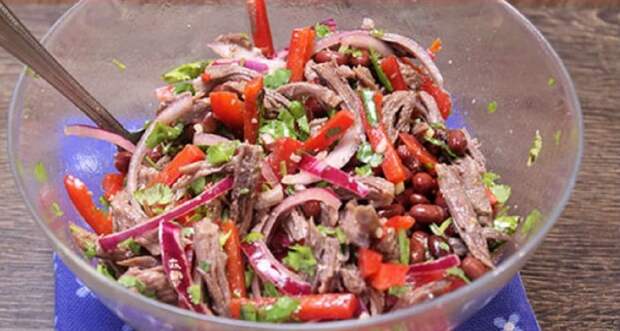 Оригинальный и безумно вкусный салат «Тбилиси»