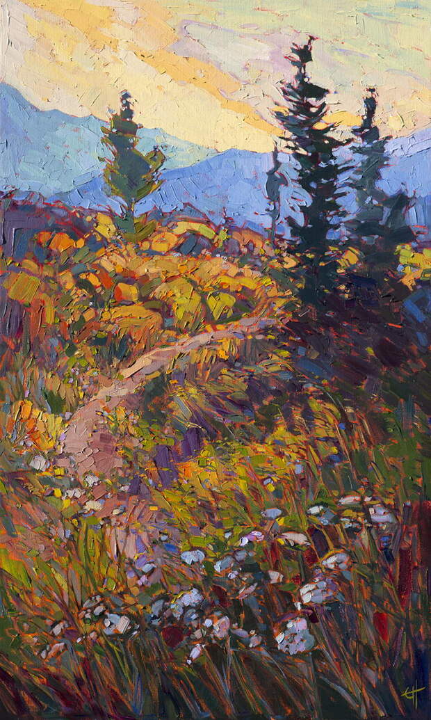 Импрессионизм в работах Erin Hanson