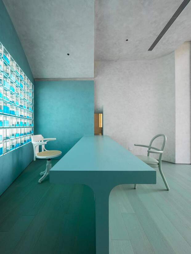 Интерьер спа-центра Aqua Healthy Clinic в Китае
