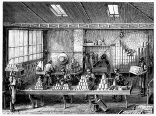 Консервный завод XIX века