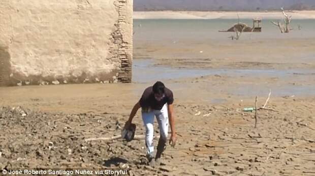 В этом году регион столкнулся с серьезным водным кризисом  засуха, мексика, храм