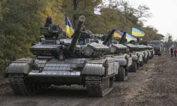 Из-за контрмер России около 200 танков ВС Украины не могут начать наступление в Донбассе