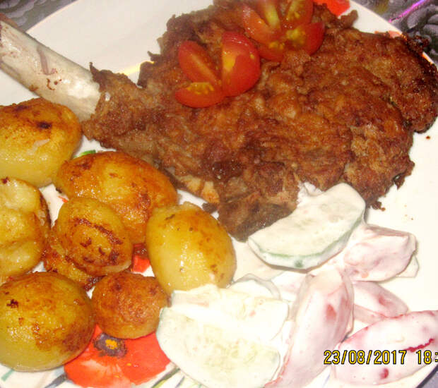 Кабоб "Лаззат" отбивная ( таджикское национальное блюдо)