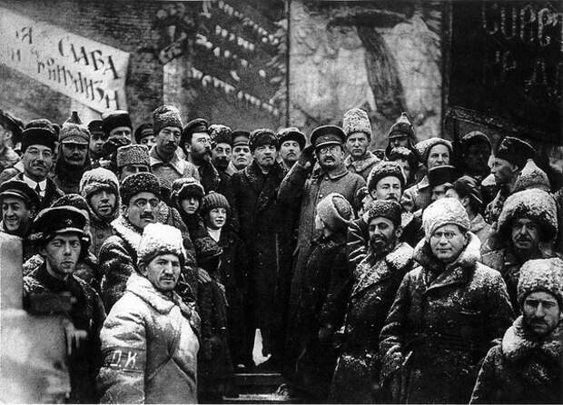 зима 1917-1918 гг. было, история, фото