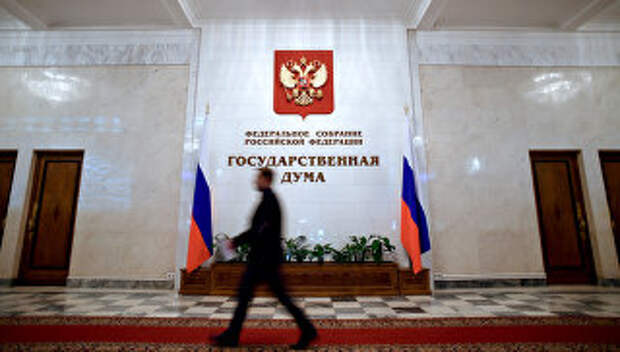 В здании Государственной Думы РФ. Архивное фото