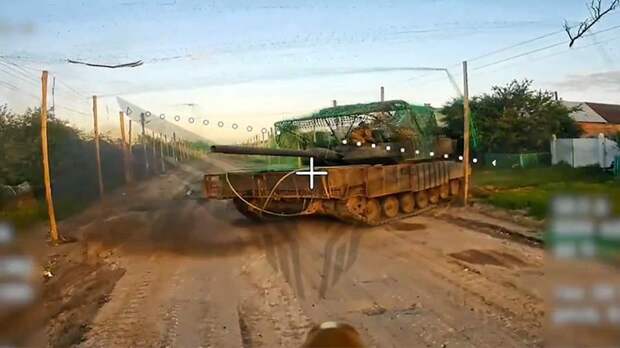 ВС РФ поразили танк Leopard в Сумской области