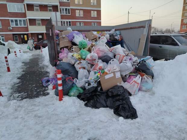 Тульские власти о проблеме с мусором: В приоритете те площадки, где ТКО не вывозились более трех дней